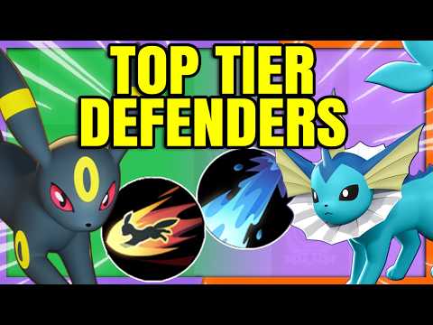 VAPOREON and UMBREON will always be the TOP TIER META DEFENDERS | Pokemon Unite