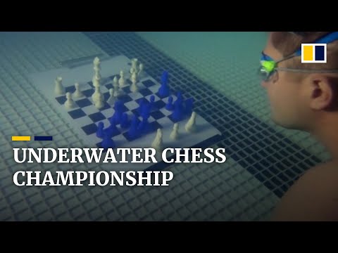 Underwater Chess Tests the Brain and Lungs