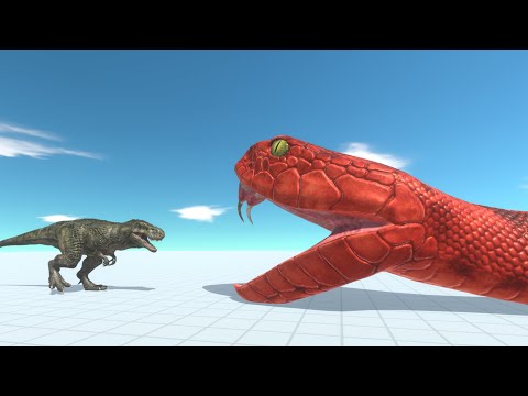 GIANT TITANOBOA vs EVERY UNIT - Animal Revolt Battle Simulator