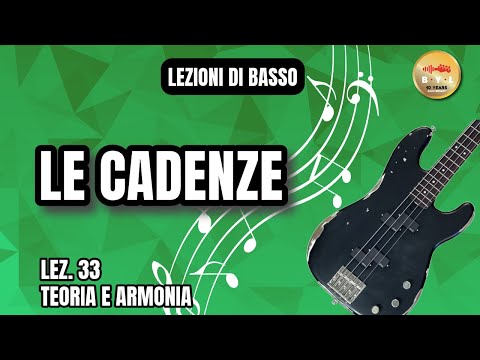Lezioni di Basso #33 Teoria e Armonia - Le cadenze