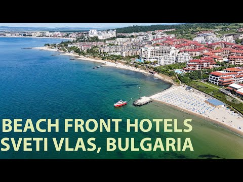 Beach front hotels Sveti Vlas, Sunny Beach, Bulgaria part 1