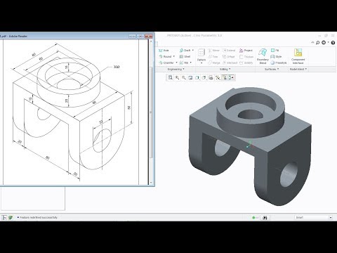 Creo Practice Exercises for Beginners 1 Creo Sketcher Exercise Creo Basics Tutorial