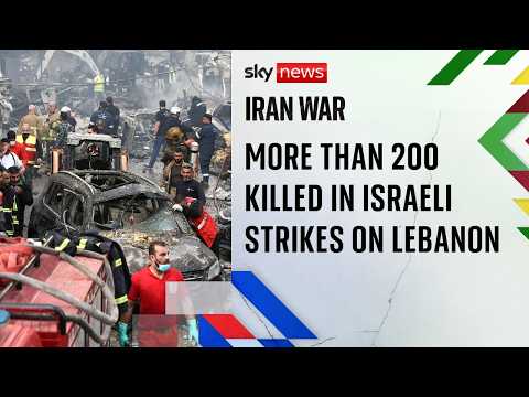 '100 targets in 10 minutes': Lebanon hit by wave of Israeli strikes