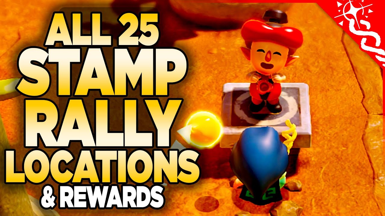 ALL 25 Stamp Rally Locations & Rewards in Zelda Echoes of Wisdom
