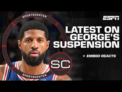 TRADE MOVEMENT in the NBA 🚨 + Joel Embiid reacts to Paul George's suspension | SportsCenter