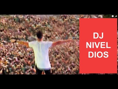 The DJ is god, epic and extreme control of the public in the best techno festivals in the world