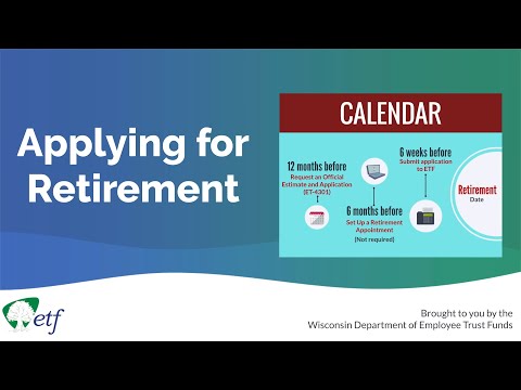 Applying for Retirement | ETF