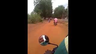 preview picture of video 'Zem (scooter) ride in Dassa Zoume, Benin'