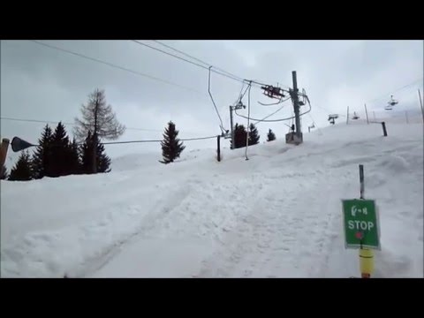 Skilift 1SL Clarines 1 - La Rosiere - risalita integrale