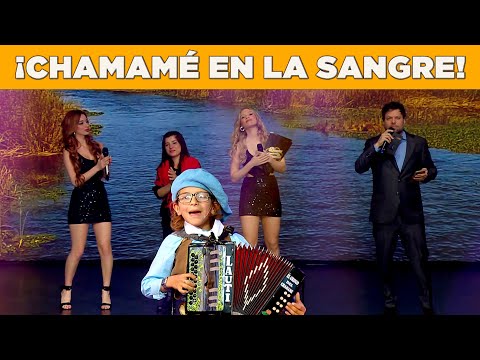 Excitement and lots of chamamé! Lauti made everyone dance and the crowd awarded him more than $14...