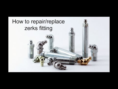 YouTube video about: What size drill bit for 1/4 grease fitting?