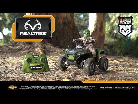 RC Realtree Polaris ATV Rider