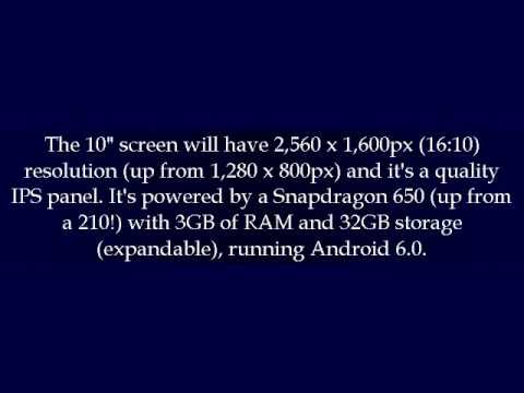 Lenovo Yoga Tab 3 Plus leaks, details improvements for flexible tablet