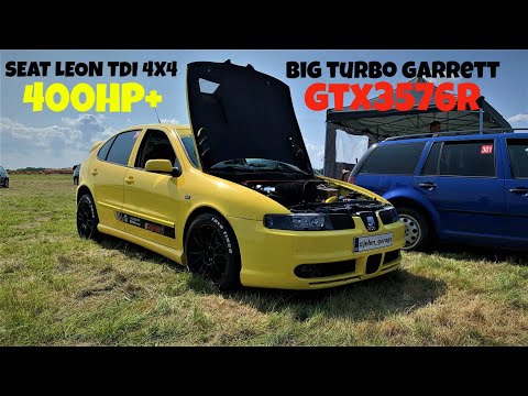 RACING CAR SEAT LEON 1M 2.0 TDI PD 4X4 400HP+ BIG TURBO GARRETT GTX3576R... @ NO NITRO - DIESEL!!!