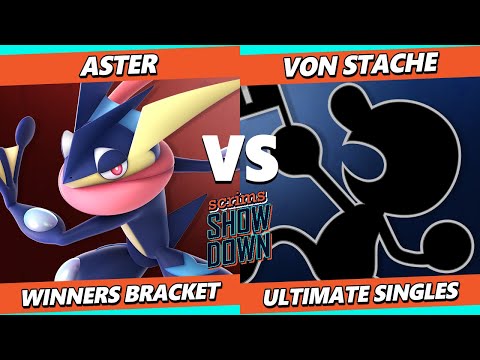 Scrims Showdown 91 - Aster (Greninja) Vs. Von_Stache (Game & Watch) Smash Ultimate - SSBU