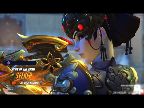 SEEKER PRO BASTION and WIDOW - POTG! [ OVERWATCH 2 TOP 500 SEASON 6 ]