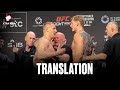 Volkov And Pavlovich Heated Argument Ali Abdelaziz Involved