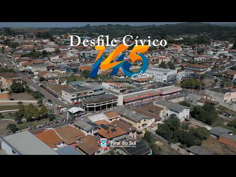 Desfile Cívico reúne milhares de pessoas nas comemorações dos 145 anos de Piraí do Sul
