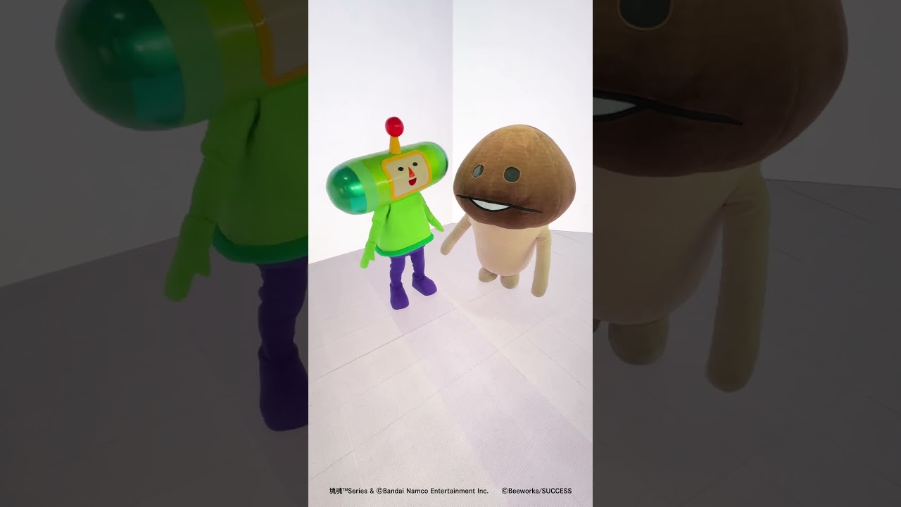 @bandainamcoentertainment  んふんふ！（真似っこポーズしてみた！） #Shorts #なめこ #塊魂 #菇菇 #나메코