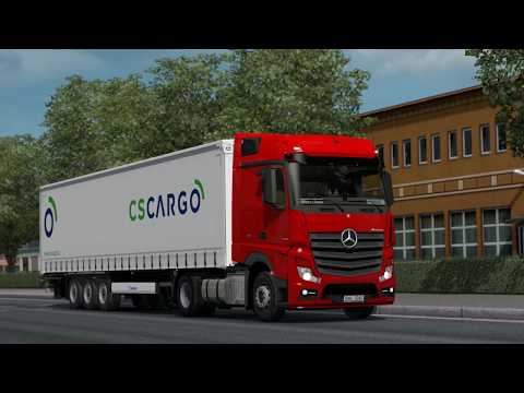 ETS2 Mercedes Actros MP4 1845 Carlisle - Stranraer