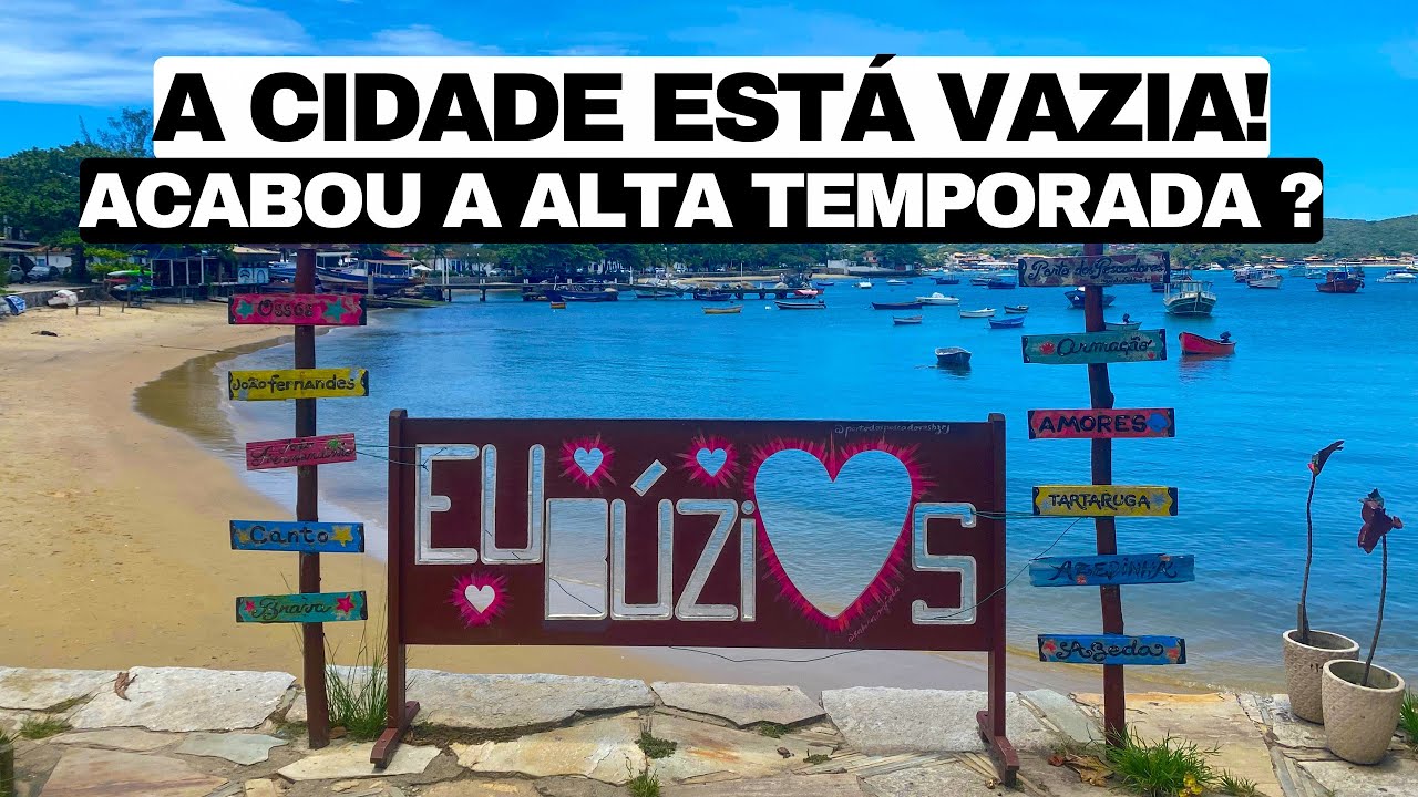 Búzios RJ e Arraial do Cabo hoje: Orla Bardot, Praia da Armação, Arubinha, Praia dos Ossos