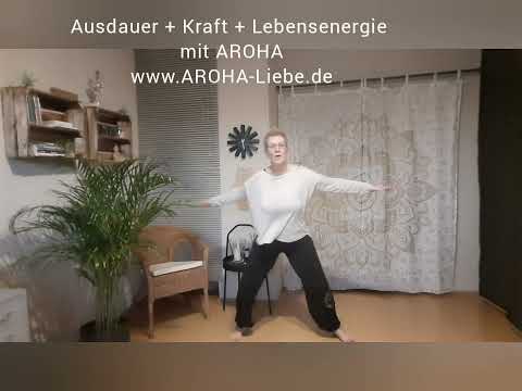 Ausdauer + Kraft + Lebensenergie mit AROHA..