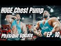 Derek Lunsford | Road To Olympia 2022 Ep.10 | HUGE Chest Workout