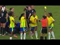 USA Vs Brazil Gets OUT OF CONTROL ALL Yellow Red Cards