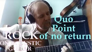 Status Quo - Point of no return - guitar  cover (кавер  на гитаре)