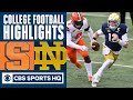 #2 Notre Dame vs Syracuse Highlights: Book leads Irish past 'Cuse in home finale | CBS Sports HQ