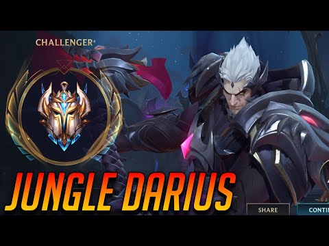 CHALLENGER DARIUS PRO JUNGLE BUILD WILD RIFT PATCH 2.2C