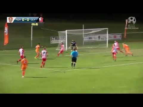 NPL QLD 2015 Round 8 - Brisbane Roar Youth vs Olympic FC Highlights