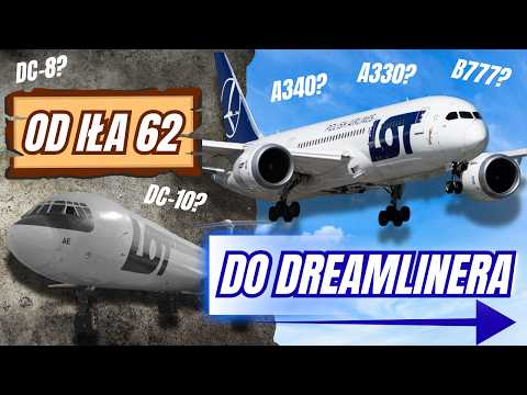 Jak zmieniała się flota dalekodystansowa LOTu?