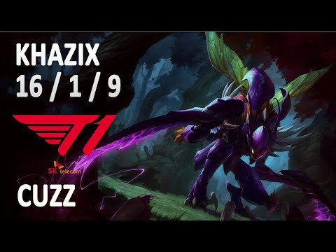 T1 Cuzz KHAZIX vs EVELYNN | Jungle | Challenger | Korea | 16/1/9 (KDA)
