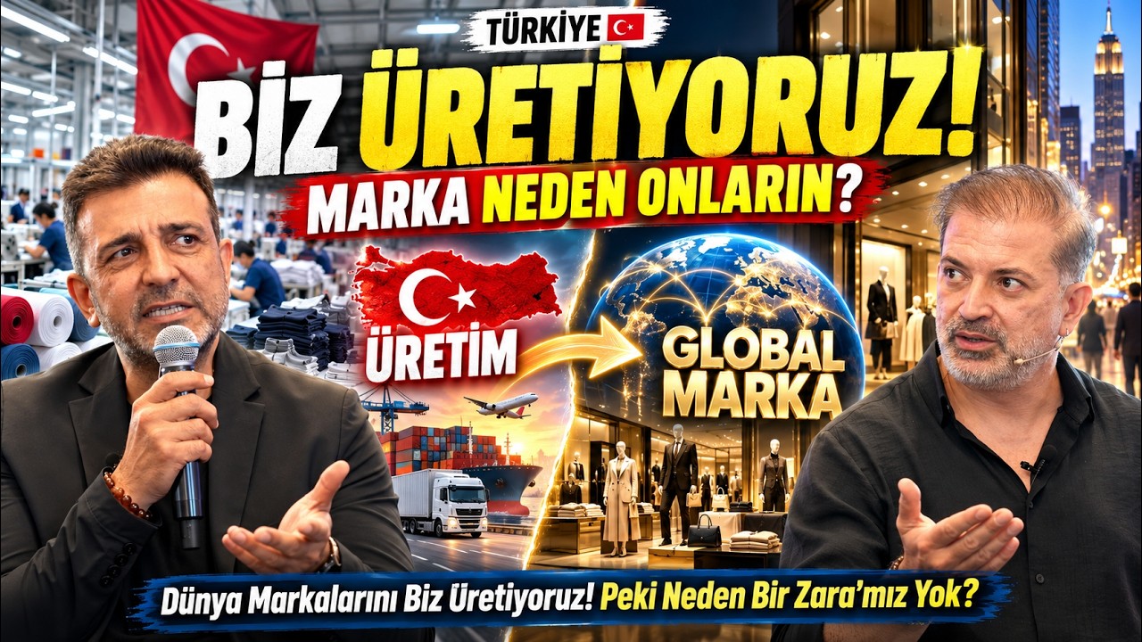 Türkiye Dev Markalara Üretiyor! Neden Kendi Markasını Çıkaramıyor?