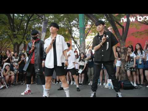 20160618디오비dob 弘大 홍대공연 감동한  이태영 박진 허용준 exo--Monster