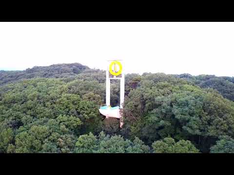 秩父ミューズパークから秩父の雲海を眺める