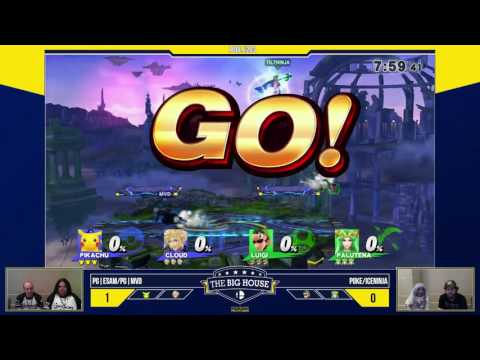 Big House 6: PG|ESAM/PG|MVD (Pika/Cloud) vs Poke/Iceninja (Luigi/Palutena)