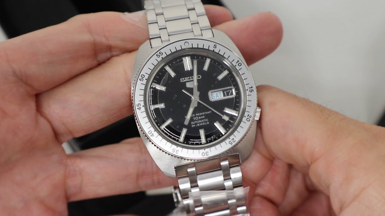 Seiko 5 Sports 1960s-Inspired SRPL93