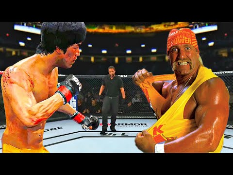 Bruce Lee vs. Hulk Hogan - EA Sports UFC 4