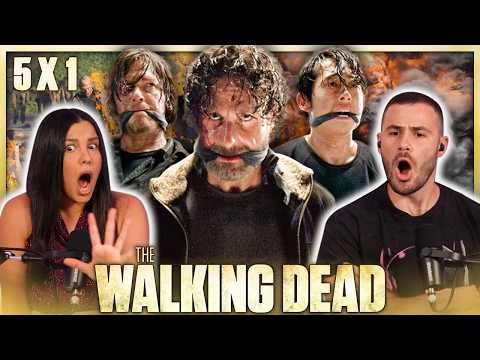 ROUNDING THEM UP LIKE CATTLE IS SICK!! | The Walking Dead 5x1 Reaction