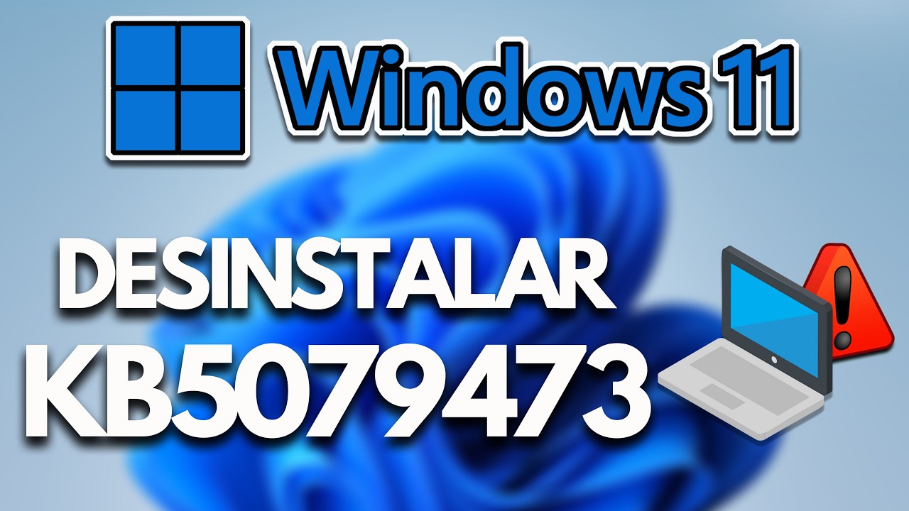 Como Desinstalar la Actualizacion KB5079473 en Windows 11