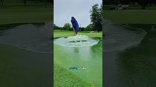 عندما تتحول الأرض إلى بالون ماء ⛳😲🎈
