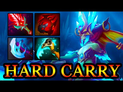INTENSE HARD CARRY [ Naga Siren ] FULL SLOT CARRY  - DOTA 2 ADVENTURE GAMEPLAY