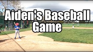 Aiden's Baseball Game
