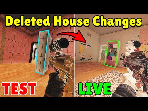 *DELETED* House Rework Changes That Never Made It To Live Build - Rainbow Six Siege Brutal Swarm