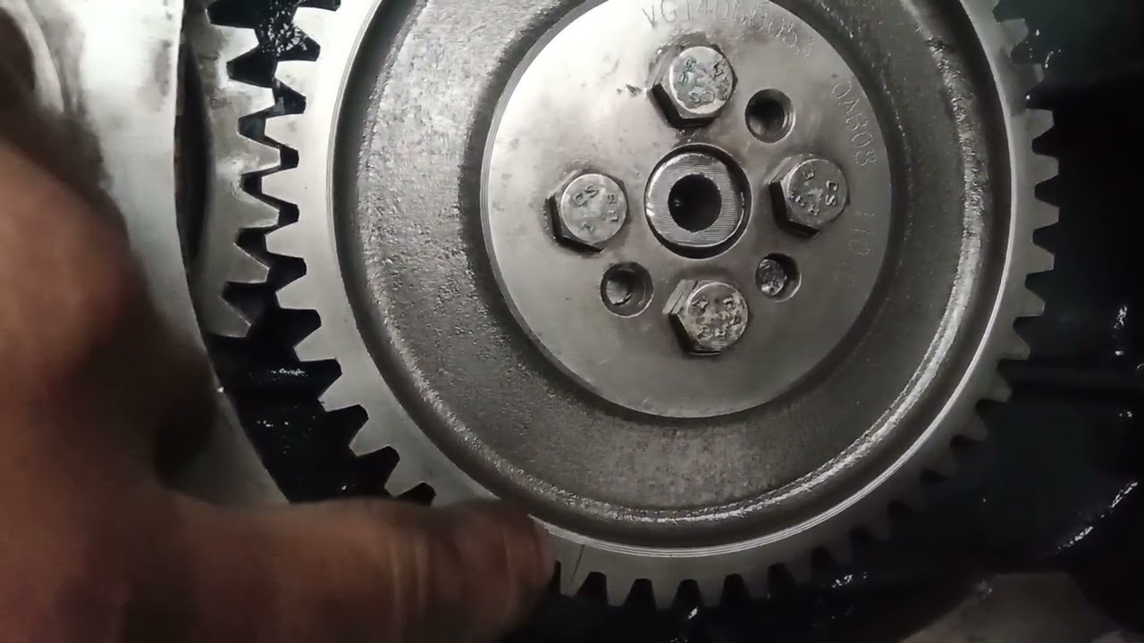 Weichai  wp10 engine timing 