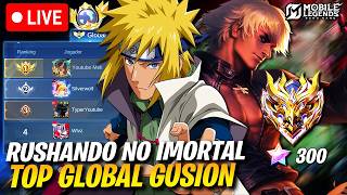🔴 RUSHANDO SOLO NO IMORTAL | Mobile Legends Ao Vivo