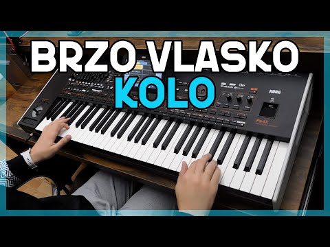 Brzo VLASKO Kolo - DVOJKA - KORG Pa4x!