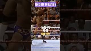 Every FINISHER of Razor Ramon ! #shorts #wwe